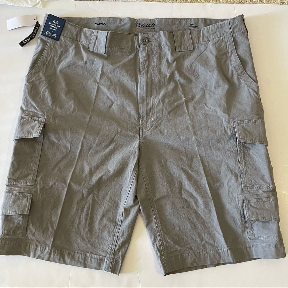 Classic Fit Big Man Cargo Shorts